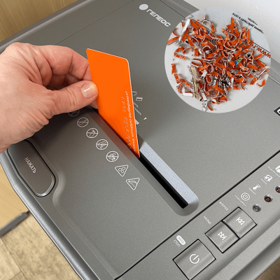 Уничтожитель (шредер) бумаги ГЕЛЕОС АП 23-5 с автоподачиком (размер частицы 1,9х12 мм)