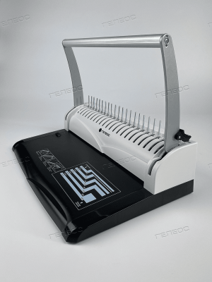 Брошюровщик для пластиковых пружин ГЕЛЕОС БП-13+ (доступен в трех цветах) (до 13 листов)