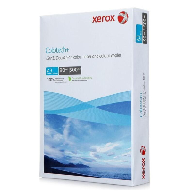 Бумага для лазерной печати Xerox Colotech Plus Blue A3 (90 г/кв.м, 297x420 мм, 500 л/пач) [арт. 003R94642]