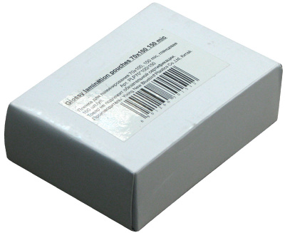 Пленка для ламинирования (70х100мм, 2х150мкм, 100шт/уп) глянцевая /LF/