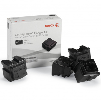 Чернила Xerox ColorQube 8570/8580 (цвет: чёрные) [ресурс: 4 х 2150 стр.] [артикул: 108R00940] /оригинальные/