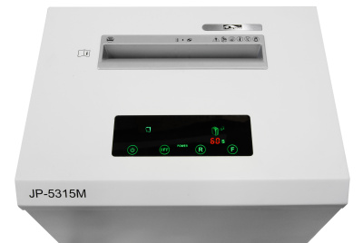 Уничтожитель (шредер) бумаги JP-5315M (размер частицы 2х10 мм)