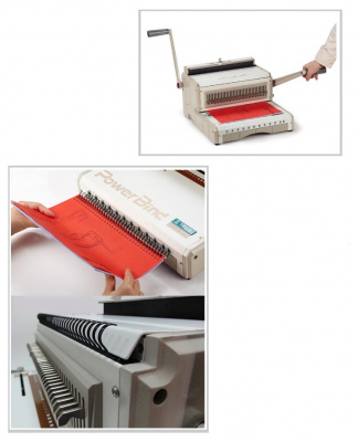 Брошюровщик для металлических пружин Bulros SY310 (до 120 листов)