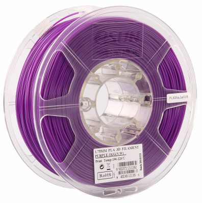 Проволока ABS+ ESUN для печати на 3D-принтерах (диаметр нити: 1,75 мм, вес катушки: 1 кг, цвет: пурпурный) Проволока ABS+ ESUN для печати на 3D-принтерах (диаметр нити: 1,75 мм, вес катушки: 1 кг, цвет: пурпурный)