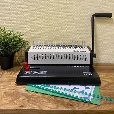Брошюровщик для пластиковых пружин Office Kit B 2116 (до 16 листов)