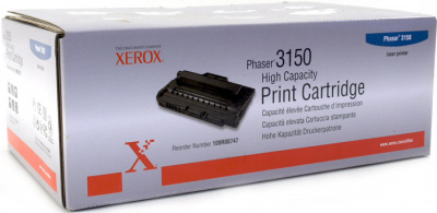 Принт-картридж Xerox Phaser 3150 (цвет: чёрный) [ресурс: 5 000 стр.] [артикул: 109R00747] /оригинальный/ [R]