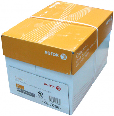 Бумага для лазерной печати Xerox Colotech Plus A4 (200 г/кв.м, 210x297 мм, 250 л/пач) [арт. 003R97967]