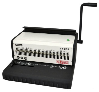 Брошюровщик для металлических пружин Rayson ET-25R (до 25 листов) /электрический/