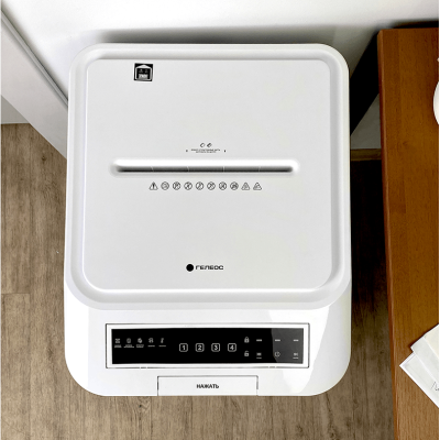 Уничтожитель (шредер) бумаги ГЕЛЕОС АП 55-5 с автоподачиком (размер частицы 1,9х12 мм)