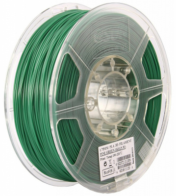 Проволока PLA+ ESUN для печати на 3D-принтерах (диаметр нити: 1,75 мм, вес катушки: 1 кг, цвет: темно-зеленый) Проволока PLA+ ESUN для печати на 3D-принтерах (диаметр нити: 1,75 мм, вес катушки: 1 кг, цвет: темно-зеленый)