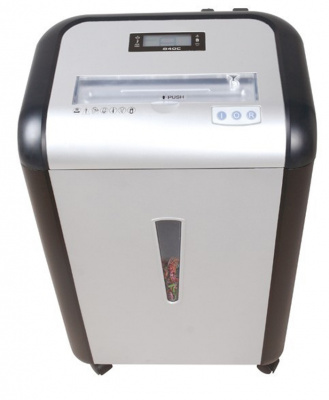 Уничтожитель (шредер) бумаги Bulros 840C (размер частицы 4х40 мм)