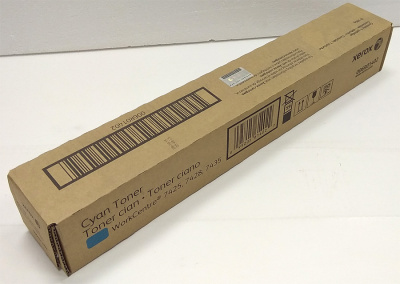 Тонер-картридж Xerox WC 7425/7428/7435 (голубой) [15000 страниц] [артикул 006R01402] /Оригинальный/ [R]