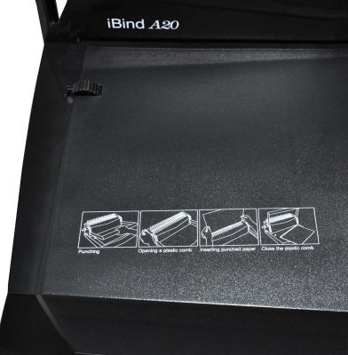 Брошюровщик для пластиковых пружин iBind A20 (до 20 листов)