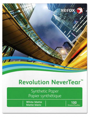 Полиэстровая белая пленка Xerox Revolution NeverTear A3 (95 мкм, 297x420 мм, 100 л/пач) [арт. 450L60002]