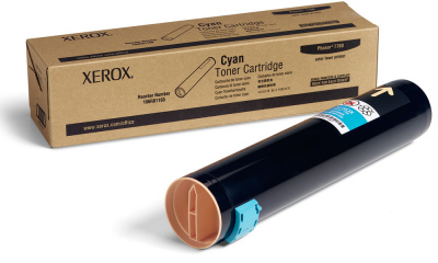Тонер-картридж Xerox Phaser 7760 (цвет: голубой) [ресурс: 25 000 стр.] [артикул: 106R01160] /оригинальный/