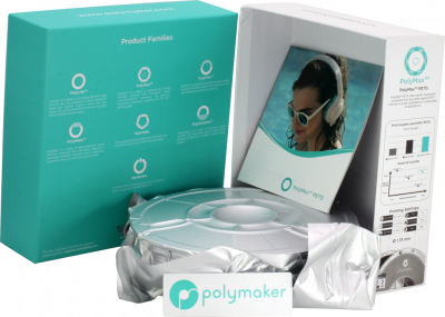 Проволока PolyMax PETG-пластик PolyMaker для печати на 3D-принтерах (диаметр нити: 1,75 мм, вес катушки: 0,75 кг, цвет: черный) Проволока PolyMax PETG-пластик PolyMaker для печати на 3D-принтерах (диаметр нити: 1,75 мм, вес катушки: 0,75 кг, цвет: черный)