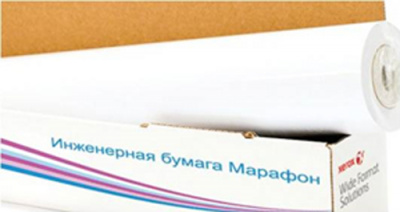 Бумага для инженерных систем Xerox Марафон A2 (420 мм x 150 м, 75 г/кв.м, втулка 76 мм) [арт. 450L90237M]