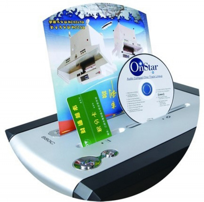 Уничтожитель (шредер) бумаги Bulros 886C (размер частицы 2х6 мм)