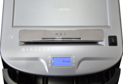 Уничтожитель (шредер) бумаги Bulros 830C (размер частицы 2х10 мм)