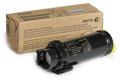 Тонер-картридж Xerox Phaser 6510/ WC 6515 (цвет: жёлтый) [ресурс: 2 400 стр.] [артикул: 106R03487] /оригинальный/