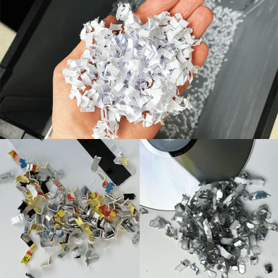 Уничтожитель (шредер) бумаги ГЕЛЕОС АП 55-4 с автоподачиком (размер частицы 3,9х12 мм)