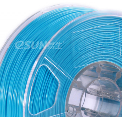 Проволока ABS+ ESUN для печати на 3D-принтерах (диаметр нити: 1,75 мм, вес катушки: 1 кг, цвет: голубая) Проволока ABS+ ESUN для печати на 3D-принтерах (диаметр нити: 1,75 мм, вес катушки: 1 кг, цвет: голубая)