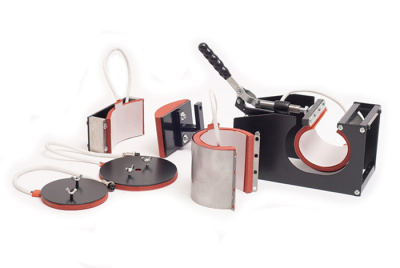 Термопресс горизонтально-поворотный Bulros K-6 (6 сменных насадок)