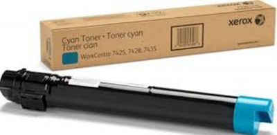 Тонер-картридж Xerox DCP 550/WC 79хх (цвет: голубой) [ресурс: 34 000 стр.] [артикул: 006R01532] /оригинальный/