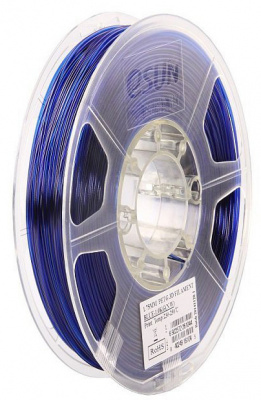 Проволока PETG-пластик ESUN для печати на 3D-принтерах (диаметр нити: 1,75 мм, вес катушки: 1 кг, цвет: синий) Проволока PETG-пластик ESUN для печати на 3D-принтерах (диаметр нити: 1,75 мм, вес катушки: 1 кг, цвет: синий)