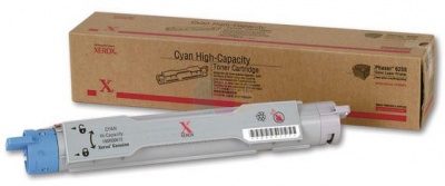Тонер-картридж Xerox Phaser 6250 (цвет: голубой) [ресурс: 8 000 стр.] [артикул: 106R00672] /оригинальный/