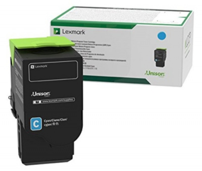 Тонер-картридж Lexmark LaserPrinter CS521/622/ CX622/625 (цвет: голубой) [ресурс: 7 000 стр.] [артикул: 78C5UC0/78C5UCE/78C0U20] /оригинальный/