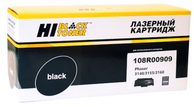 Тонер-картридж Xerox Phaser 3140/3155/3160 (чёрный) [2500 стр.] [HB-108R00909] /Hi-Black/