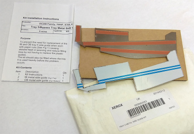 655N50053 Накладки металлические направляющих 5-го лотка Xerox DC 252 [R]