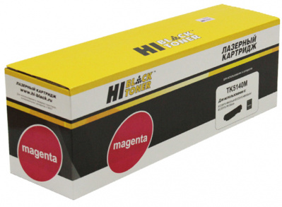 Тонер-картридж Kyocera-Mita EcoSys M6030/6530 (цвет: пурпурный) [ресурс: 5 000 стр.] [артикул: HB-TK-5140M] /совместимый [Hi-Black]/