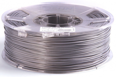 Проволока PLA+ ESUN для печати на 3D-принтерах (диаметр нити: 1,75 мм, вес катушки: 1 кг, цвет: серебристый) Проволока PLA+ ESUN для печати на 3D-принтерах (диаметр нити: 1,75 мм, вес катушки: 1 кг, цвет: серебристый)