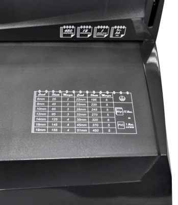 Брошюровщик для пластиковых пружин iBind A12 (до 12 листов)