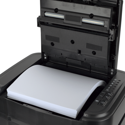 Уничтожитель (шредер) бумаги ГЕЛЕОС АП 20-5 с автоподатчиком (размер частицы 1,9х12 мм)