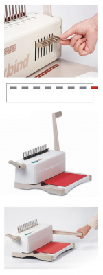 Брошюровщик для пластиковых пружин Bulros S68 (до 500 листов)