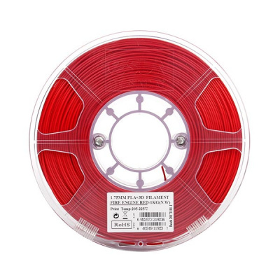 Проволока PLA+ ESUN для печати на 3D-принтерах (диаметр нити: 1,75 мм, вес катушки: 1 кг, цвет: ярко-красный) Проволока PLA+ ESUN для печати на 3D-принтерах (диаметр нити: 1,75 мм, вес катушки: 1 кг, цвет: ярко-красный)