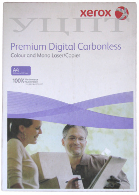 Бумага самокопирующаяся Xerox Premium Digital Carbonless (4-х страничный набор: белый+желтый+розовый+голубой листы) A4 (79+82+79+79 г/кв.м, 210x297 мм) [арт. 003R99111]