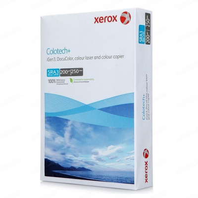 Бумага для лазерной печати Xerox Colotech Plus Blue SRA3 (200 г/кв.м, 320x450 мм, 250 л/пач) [арт. 003R95842]