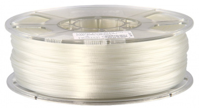 Проволока PETG-пластик ESUN для печати на 3D-принтерах (диаметр нити: 1,75 мм, вес катушки: 1 кг, цвет: натуральный белый)