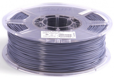 Проволока PLA+ ESUN для печати на 3D-принтерах (диаметр нити: 1,75 мм, вес катушки: 1 кг, цвет: серый) Проволока PLA+ ESUN для печати на 3D-принтерах (диаметр нити: 1,75 мм, вес катушки: 1 кг, цвет: серый)