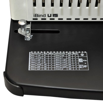 Брошюровщик для пластиковых пружин iBind U15 (до 15 листов) Брошюровщик для пластиковых пружин iBind U15 (до 15 листов)