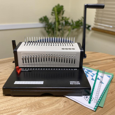 Брошюровщик для пластиковых пружин Office Kit B 2125N (до 25 листов)