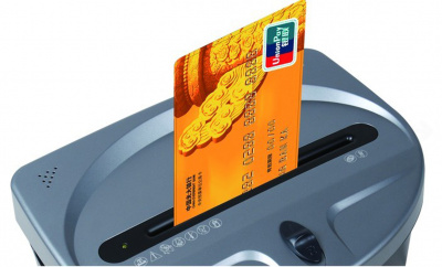 Уничтожитель (шредер) бумаги Bulros 812С (размер частицы 4х50 мм)