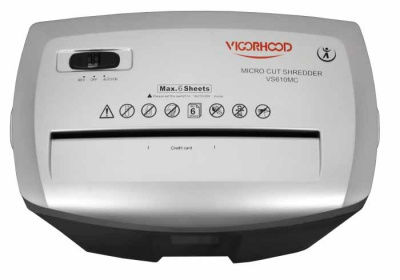 Уничтожитель (шредер) бумаги Vigorhood VS610MC (размер частицы 3x10 мм)