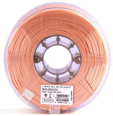 Проволока PLA+ ESUN для печати на 3D-принтерах (диаметр нити: 1,75 мм, вес катушки: 1 кг, цвет: телесный) Проволока PLA+ ESUN для печати на 3D-принтерах (диаметр нити: 1,75 мм, вес катушки: 1 кг, цвет: телесный)