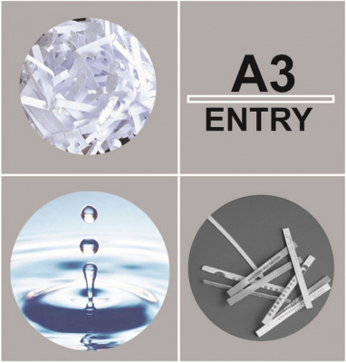 Уничтожитель (шредер) бумаги Bulros 510C (размер частицы 4х30 мм)