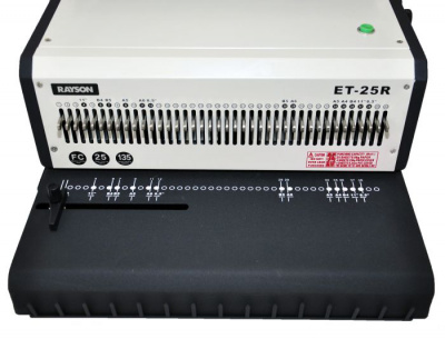 Брошюровщик для металлических пружин Rayson ET-25R (до 25 листов) /электрический/